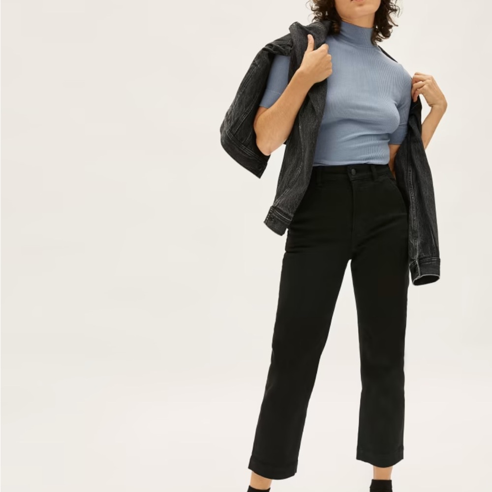 Everlane Straight Leg Cropped Short Sz2